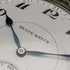 Around 1899 British Antique Heart-Shaped Sterling Silver Pocket Watch Holder with REVUE Pocket Watch